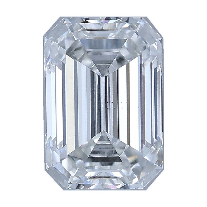 1.02 Carat Emerald Lab-Grown Diamond, E VS2, IGI Certified, Carat Confidential product photo (still frame from the stone's 360° video)