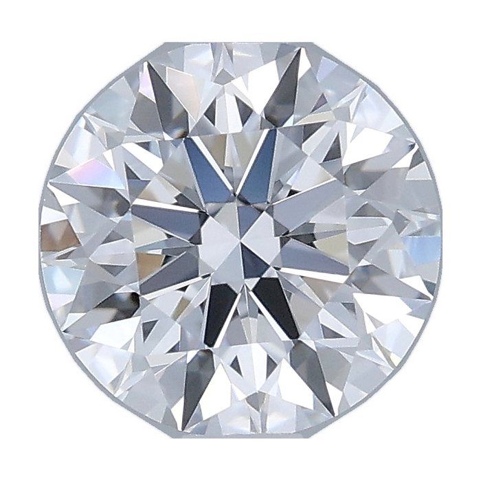 1.05 Carat Round Lab-Grown Diamond, D VVS2, IGI Certified, Carat Confidential product photo (still frame from the stone's 360° video)